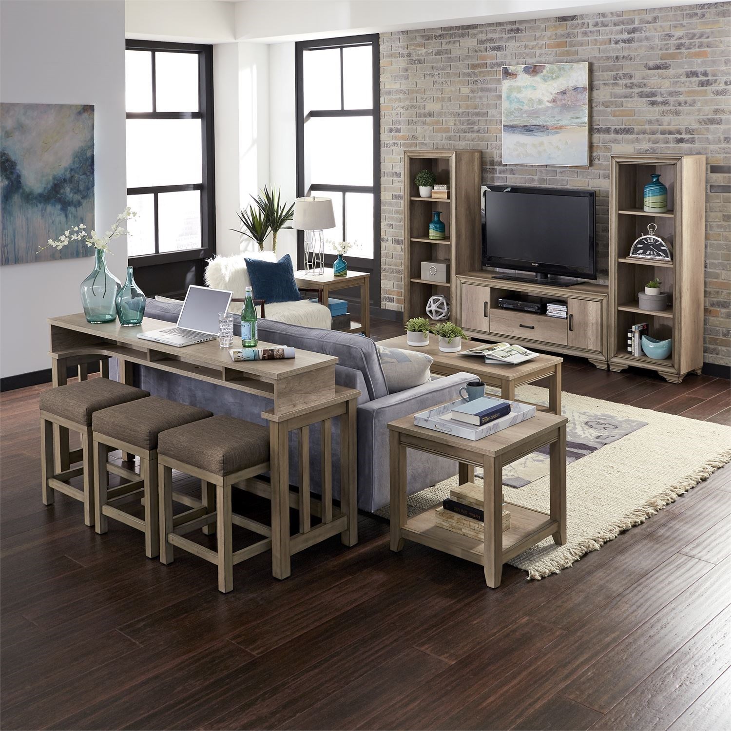 Liberty Furniture Sun Valley 439ENTWECP Transitional Entertainment